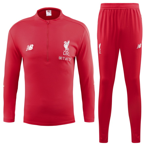 Survetement Football Liverpool 2018-19 Rouge